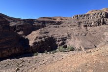 Paysage désertique du Sud marocain